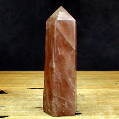 Lavendel-Rosenquarz lila-rosa Obelisk aus Brasilien - 1048,88g - 185 x 59 x 65mm