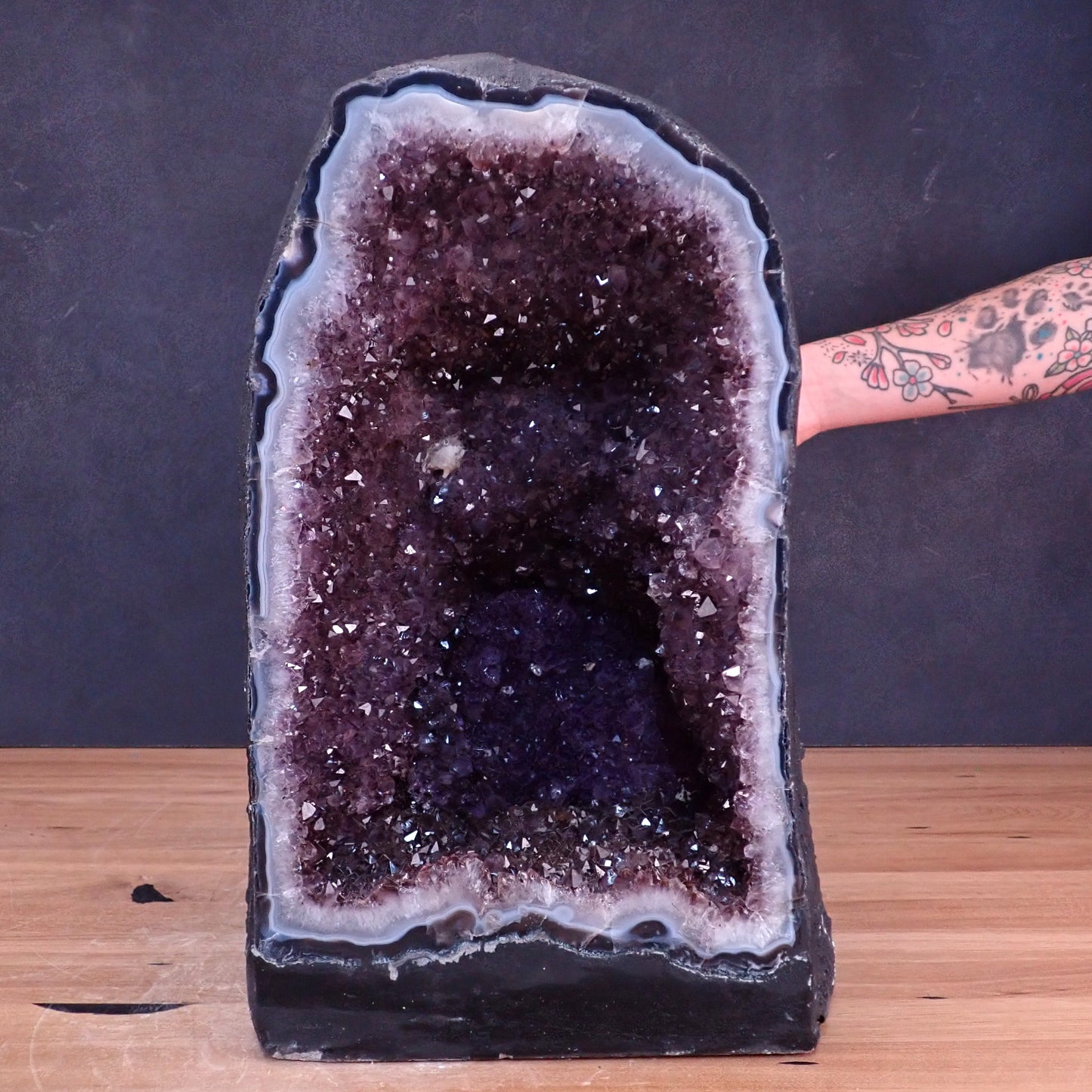 Wunderschöne Amethyst Druse - 27221,94 g - 450 x 265 x 245 mm