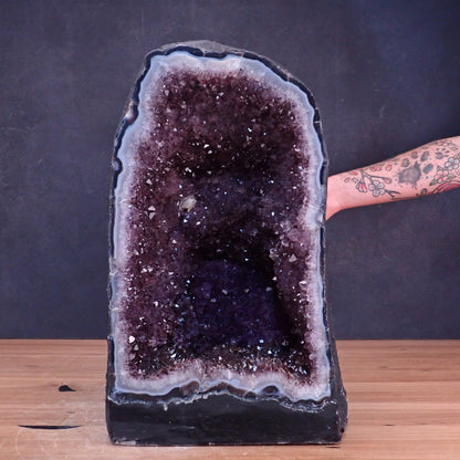 Wunderschöne Amethyst Druse - 27221,94 g - 450 x 265 x 245 mm