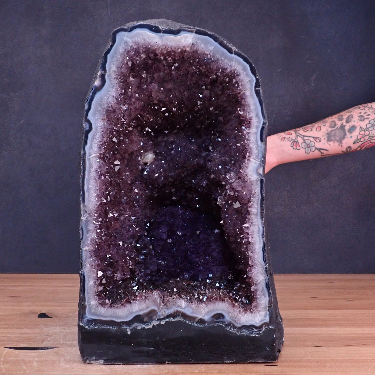 Wunderschöne Amethyst Druse - 27221,94 g - 450 x 265 x 245 mm