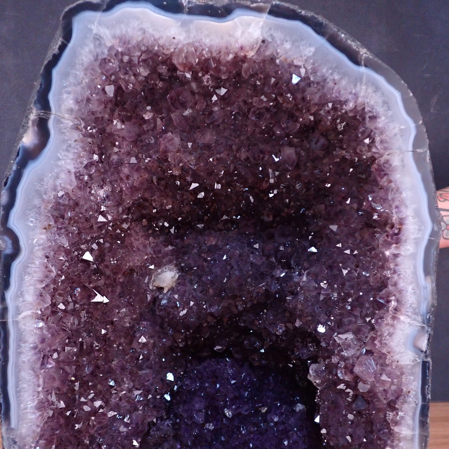 Wunderschöne Amethyst Druse - 27221,94 g - 450 x 265 x 245 mm