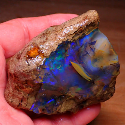 Seltener Großer Kristall-Opal, Äthiopien - 1032.95 ct - 206,59g - 76,62 x 65,02 x 45,66mm